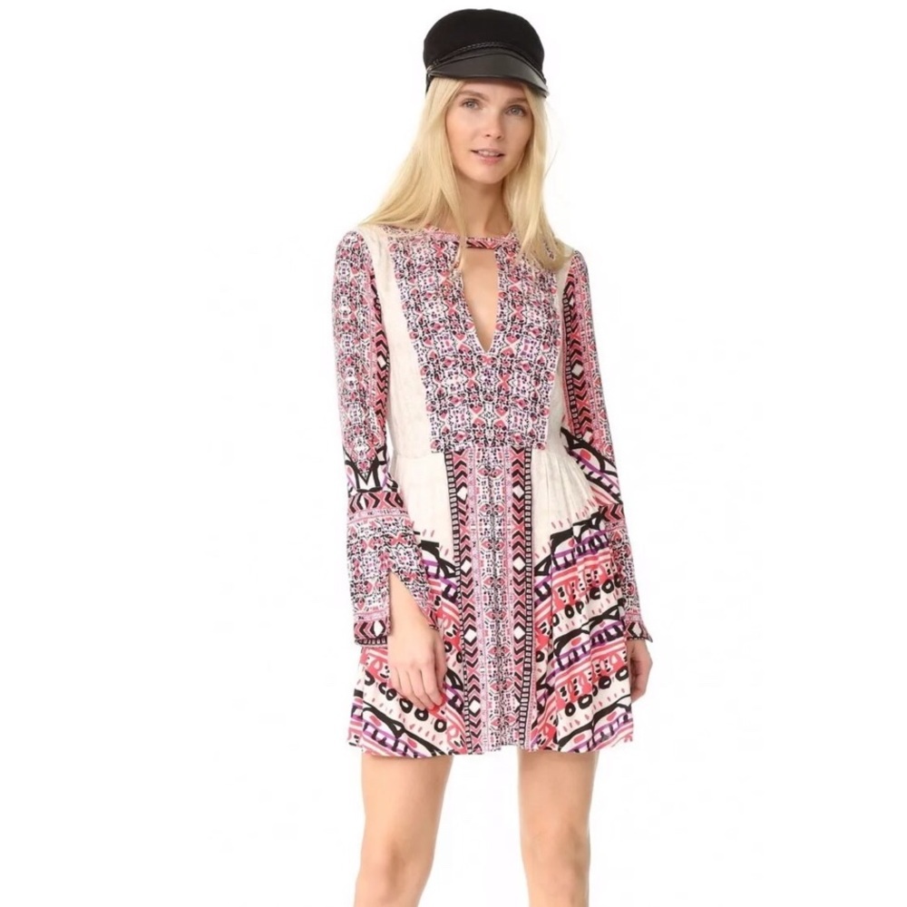 Free People “Tegan” Pink Spring Dress